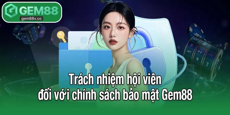 Trách nhiệm hội viên đối với chính sách bảo mật Gem88